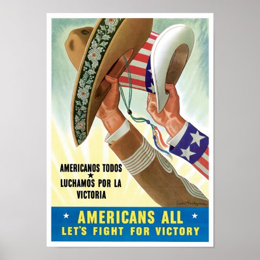 Americans All Poster (Voorkant)