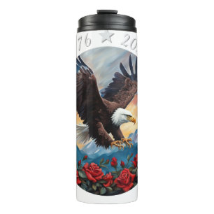 America's 250e verjaardag Eagle thermische tumbler Thermosbeker