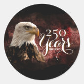 America's 250th Anniversary Bald Eagle Sticker (Voorkant)