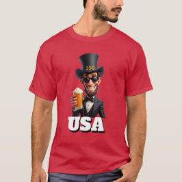 America's 250th Anniversary Celebration George T-shirt