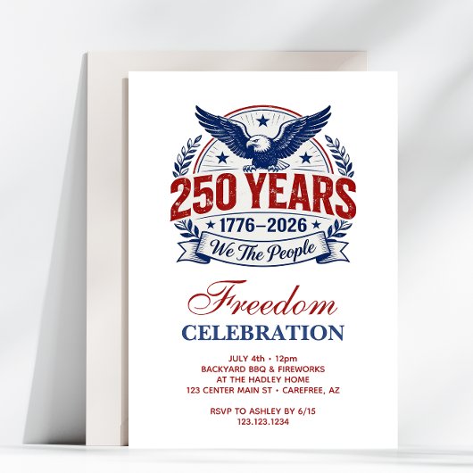 America's 250th Anniversary Event Kaart