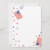 America's 250th Anniversary Independence hall Gala Kaart (Achterkant)