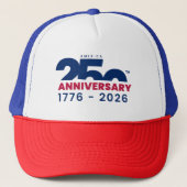 America's 250th anniversary trucker pet (Voorkant)