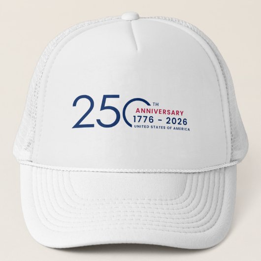 America's 250th Anniversary Trucker Pet (Voorkant)