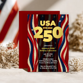America's 250th Anniversary, USA 250 Party Kaart