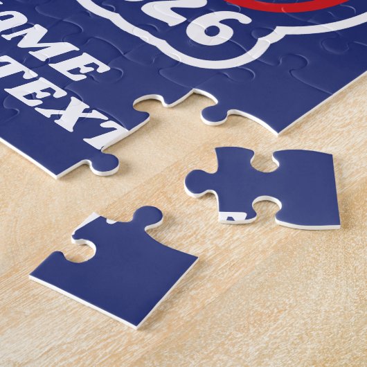 America's 250th Birthday - Groovy USA 250 Legpuzzel (Zijkant)