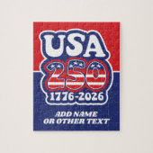 America's 250th Birthday - Groovy USA 250 Legpuzzel (Verticaal)