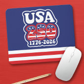 America's 250th Birthday - Groovy USA 250 Muismat
