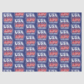 America's 250th Birthday - Groovy USA 250 Tissuepapier (Voorkant)