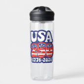 America's 250th Birthday - Groovy USA 250 Waterfles (Voorkant)