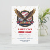 America's 250th Birthday Kaart (Staand voorkant)