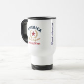 America's 250th Birthday Travel Mug Reisbeker (Voorkant links)
