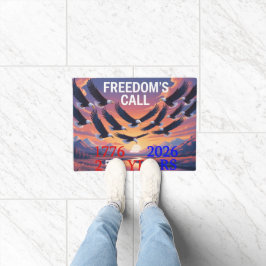 America's Birthday Door Mat
