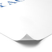 americas cup jacht " endeavor " , tony fernandes poster (Hoek)