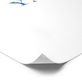 americas cup jacht " regenboog " , tony fernandes poster (Hoek)