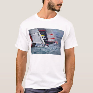america's cup zeilen, zeilboot, zeilboot race t-shirt
