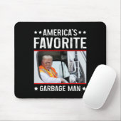 America's Favorite Garge Man Funny Trump Garge Tru Muismat (Met muis)
