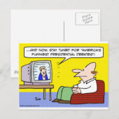 americas funniest presidentiële debatten briefkaart (Voorkant / Achterkant)