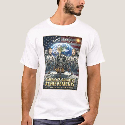 America's Grootste Prestaties" Tribute T-shirt (Voorkant)