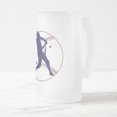 America's Pastime Matglas Bierpul (Voorkant rechts)