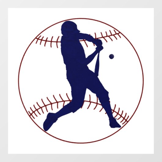America's Pastime Raamsticker (Vel)