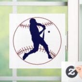 America's Pastime Raamsticker (Huis)