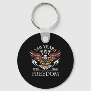 Americas Semi Quincentennial 250e Jubileum Com Sleutelhanger