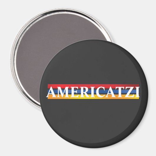 Americatzi Magnet (Voorkant / Achterkant)