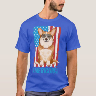 Americorgi, cadeaus voor hondenliefhebbers, Corgi  T-shirt