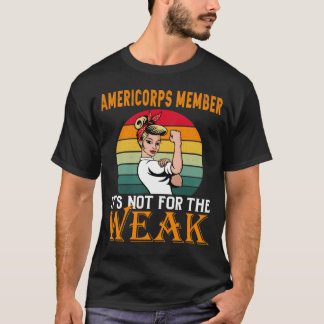 AmeriCorps-lid Het is voor het zwakke T-shirt