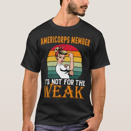 AmeriCorps-lid Het is voor het zwakke T-shirt (Voorkant)