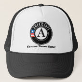 americorps logo, het lukt wel. trucker pet (Voorkant)