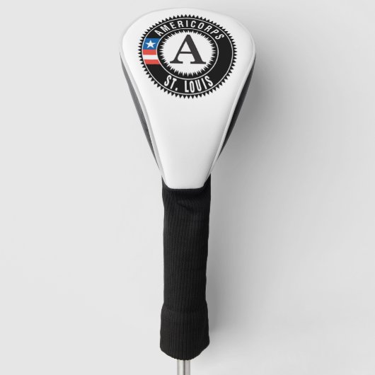 AmeriCorps St. Louis Driver Hoesje Golfheadcover (Voorkant)