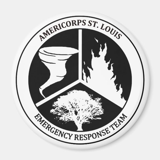AmeriCorps St. Louis ERT magneet (Voorkant)