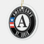 AmeriCorps St. Louis ERT Ornament kerstboom (Links)