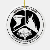 AmeriCorps St. Louis ERT Ornament kerstboom (Achterkant)