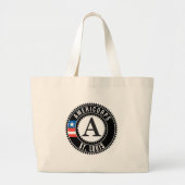 AmeriCorps St. Louis Jumbo Tote Bag (Voorkant)