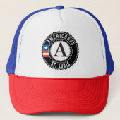 AmeriCorps St. Louis Trucker Hat - Red/Blue Pet (Voorkant)