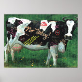 "AmeriCOW Graffiti" Poster (Voorkant)