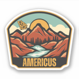 Americus, Georgia Sticker