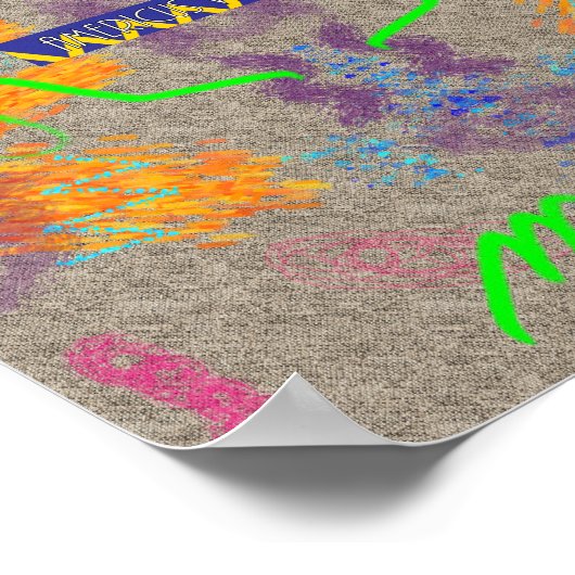 Americus Video #12: "Funeral Home Funhouse" Cover Poster (Hoek)