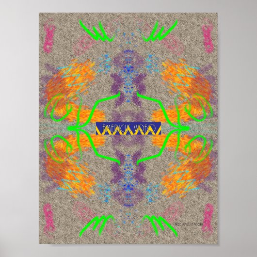 Americus Video #12: "Funeral Home Funhouse" Omslag Poster (Voorkant)