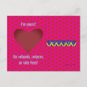 Americus Video Ik ben van jou Valentijn #1 Briefkaart (Voorkant)