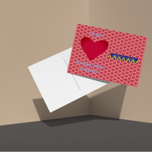 Americus Video I'm Yours Valentijn #1 Briefkaart