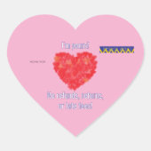 Americus Video I'm Yours Valentijn #2 Hart Sticker (Voorkant)