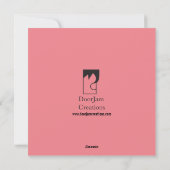 Americus Video I'm Yours Valentine #1 Feestdagenkaart (Achterkant)