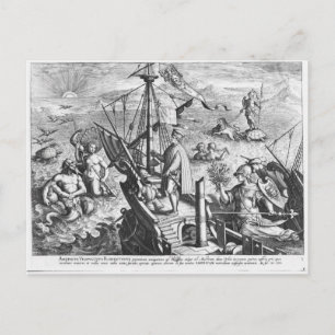 Amerigo Vespucci Briefkaart