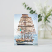 Amerigo Vespucci Briefkaart (Staand voorkant)