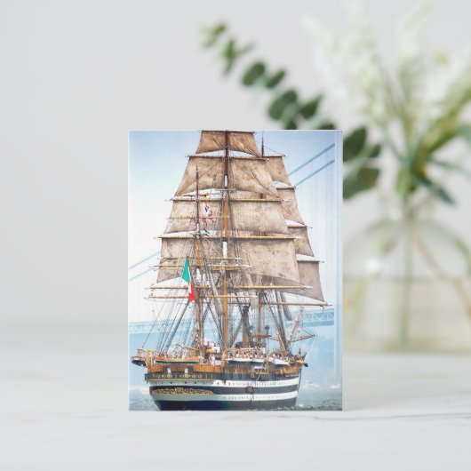 Amerigo Vespucci Briefkaart (Staand voorkant)