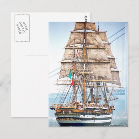 Amerigo Vespucci Briefkaart (Voorkant / Achterkant)